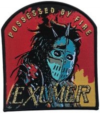 Exhumer - Patch Possessed By Fire Black Borde i gruppen MERCHANDISE / Accessoarer / Nyheter / Hårdrock hos Bengans Skivbutik AB (5562689)