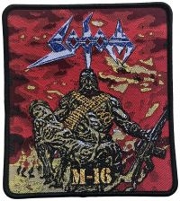 Sodom - Patch M-16 Black Border (12,4 X  11 i gruppen MERCHANDISE / Accessoarer / Nyheter / Hårdrock hos Bengans Skivbutik AB (5562696)