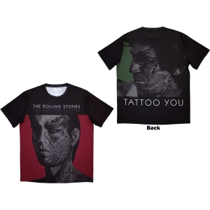 Rolling Stones - Tattoo You Uni Bl Sublim T-Shirt i gruppen MERCHANDISE / T-shirt / Pop-Rock hos Bengans Skivbutik AB (5562799r)