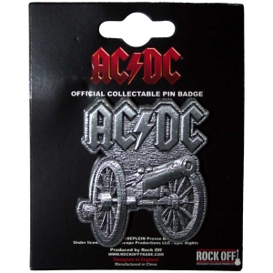 Ac/Dc - For Those About To Rock Pin Badge i gruppen MERCHANDISE / Merch / Hårdrock hos Bengans Skivbutik AB (5562866)