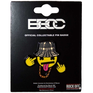 Bbcc - Disrespectful Emoji Pin Badge i gruppen MERCHANDISE / Merch / Övrigt hos Bengans Skivbutik AB (5562870)