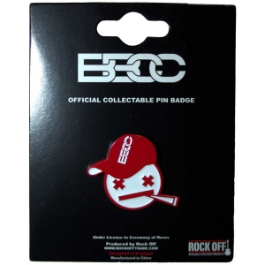 Bbcc - Red Emoji Pin Badge i gruppen MERCHANDISE / Pin-Button Badge / Övrigt hos Bengans Skivbutik AB (5562872)