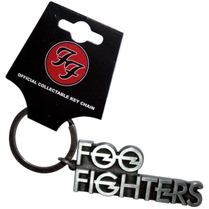 Foo Fighters - Stacked Logo Keychain i gruppen MERCHANDISE / Merch / Pop-Rock hos Bengans Skivbutik AB (5562876)