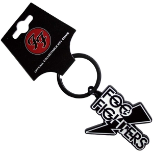 Foo Fighters - Flash Logo Keychain i gruppen MERCHANDISE / Merch / Pop-Rock hos Bengans Skivbutik AB (5562877)