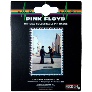 Pink Floyd - Wish You Were Here Stamp Pin Badge i gruppen MERCHANDISE / Pin-Button Badge / Pop-Rock hos Bengans Skivbutik AB (5562895)