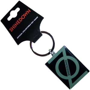 Shinedown - Planet Zero Logo Keychain i gruppen MERCHANDISE / Nyckelring / Hårdrock hos Bengans Skivbutik AB (5562903)
