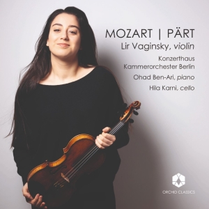 Lir Vaginsky Konzerthaus Kammerorc - Mozart & Pärt i gruppen CD / Kommande / Klassiskt hos Bengans Skivbutik AB (5562941)