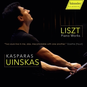 Kasparas Uinskas - Liszt: Piano Works i gruppen CD / Kommande / Klassiskt hos Bengans Skivbutik AB (5562958)