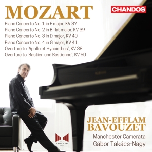 Jean-Efflam Bavouzet Manchester Ca - Mozart: Piano Concertos, Vol. 10 i gruppen CD / Kommande / Klassiskt hos Bengans Skivbutik AB (5562967)