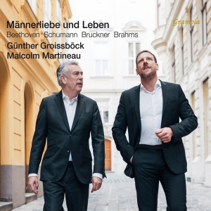 Gunther Groissbock Malcolm Martine - Beethoven, Brahms, Bruckner & Schum i gruppen CD / Kommande / Klassiskt hos Bengans Skivbutik AB (5562978)