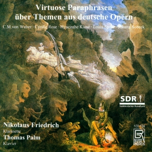 Carl Maria Von Weber Cyrille Rose - Virtuoso Paraphrases Of German Oper i gruppen VI TIPSAR / Julklappstips CD hos Bengans Skivbutik AB (5562992)