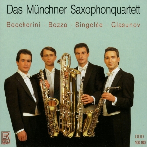 Luigi Boccherini Eugène Bozza Jea - The Munich Saxophone Quartet Plays i gruppen CD / Klassiskt hos Bengans Skivbutik AB (5563024)