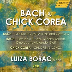 Luiza Borac - Bach & Chick Corea i gruppen CD / Kommande / Klassiskt hos Bengans Skivbutik AB (5563055)