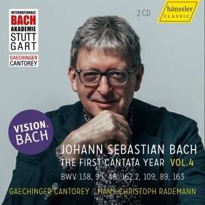 Gaechinger Cantorey Hans-Christoph - Vision Bach, Vol. 4 - Bwv 138, 95, i gruppen CD / Kommande / Klassiskt hos Bengans Skivbutik AB (5563056)