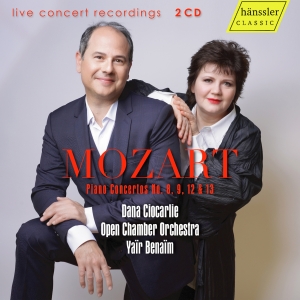 Dana Ciocarlie Open Chamber Orches - Mozart: Piano Concertos i gruppen CD / Kommande / Klassiskt hos Bengans Skivbutik AB (5563057)