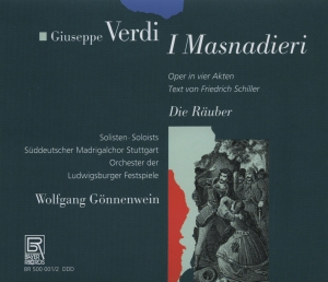 Verdi/Giuseppe - Verdi/Giuseppe - I Masnadieri i gruppen CD / Klassiskt hos Bengans Skivbutik AB (5563070)