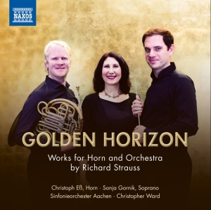 Christoph Ess Sonja Gornik Sinfon - Strauss: Golden Horizon i gruppen CD / Kommande / Klassiskt hos Bengans Skivbutik AB (5563079)