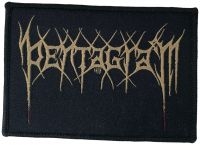 Pentagram (Cl) - Patch Logo  (7 X  10,2 Cm) i gruppen MERCHANDISE / Accessoarer / Nyheter / Hårdrock hos Bengans Skivbutik AB (5563130)