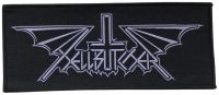 Hellbutcher - Patch Logo Stripe  (7,6 X  18,3 Cm) i gruppen MERCHANDISE / Accessoarer / Nyheter / Hårdrock hos Bengans Skivbutik AB (5563131)