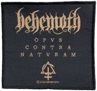 Behemoth - Patch Opvs Contra Natvram (9,5 X 10 i gruppen MERCHANDISE / Accessoarer / Nyheter / Hårdrock hos Bengans Skivbutik AB (5563243)