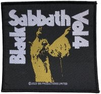 Black Sabbath - Patch Vol 4  (9,5 X 10 Cm) i gruppen MERCHANDISE / Accessoarer / Nyheter / Hårdrock hos Bengans Skivbutik AB (5563247)