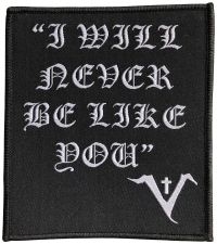 Saint Vitus - Patch I Will Never Be Like You   (1 i gruppen MERCHANDISE / Accessoarer / Nyheter / Hårdrock hos Bengans Skivbutik AB (5563249)