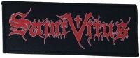 Saint Vitus - Patch Red Logo  (5,7 X  14,7 Cm) i gruppen VI TIPSAR / Fredagsreleaser / Fredag den 6:e september 2024 hos Bengans Skivbutik AB (5563251)