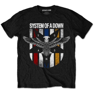 System Of A Down - Eagle Colours Uni Bl T-Shirt i gruppen MERCHANDISE / T-shirt / Hårdrock hos Bengans Skivbutik AB (5563423r)