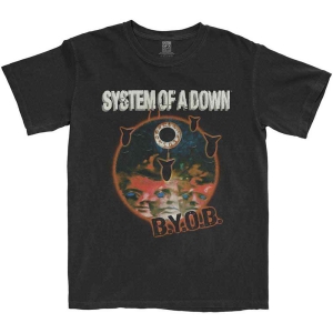 System Of A Down - Byob Classic Uni Bl T-Shirt i gruppen MERCHANDISE / T-shirt / Hårdrock hos Bengans Skivbutik AB (5563425r)