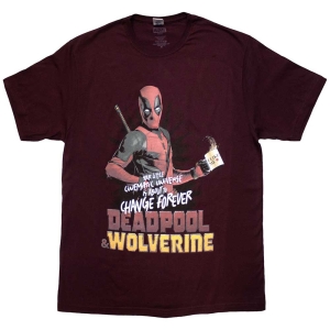 Marvel - Deadpool & Wolverine Change.. Black T-Shirt i gruppen MERCHANDISE / T-shirt / Film-Musikal hos Bengans Skivbutik AB (5563434r)