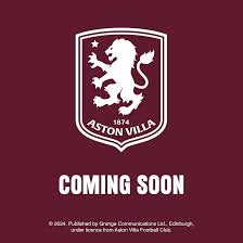 Aston Villa Fc  - 2025 A3 Calendar  i gruppen MERCHANDISE / Merch / Nyheter / Sport hos Bengans Skivbutik AB (5563799)