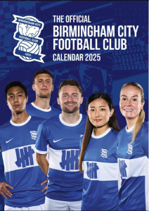 Birmingham City Fc  - 2025 A3 Calendar  i gruppen MERCHANDISE / Merch / Nyheter / Sport hos Bengans Skivbutik AB (5563800)