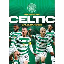 Celtic Fc  - 2025 A3 Calendar  i gruppen MERCHANDISE / Merch / Nyheter / Sport hos Bengans Skivbutik AB (5563805)