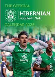 Hibs Fc  - 2025 A3 Calendar  i gruppen VI TIPSAR / Fredagsreleaser / Fredag den 1:a november 2024 hos Bengans Skivbutik AB (5563810)