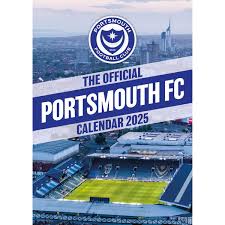 Portsmouth Fc  - 2025 A3 Calendar  i gruppen VI TIPSAR / Fredagsreleaser / Fredag den 1:a november 2024 hos Bengans Skivbutik AB (5563813)