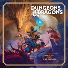 Dungeons & Dragons - 2025 Square Calendar i gruppen VI TIPSAR / Fredagsreleaser / Fredag den 18:e oktober 2024 hos Bengans Skivbutik AB (5563828)