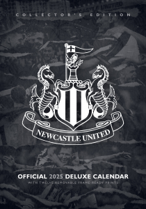 Newcastle United Fc  - 2025 A3 Deluxe Calendar i gruppen MERCHANDISE / Merch / Kommande / Sport hos Bengans Skivbutik AB (5563833)