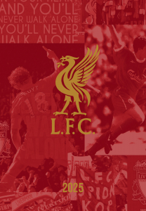 Liverpool Fc  - 2025 A5 Diary i gruppen MERCHANDISE / Merch / Sport hos Bengans Skivbutik AB (5563843)