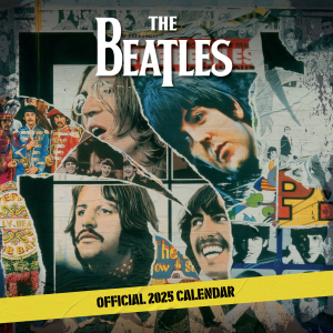 The Beatles  - 2025 Square Calendar i gruppen MERCHANDISE / Merch / Nyheter / Pop-Rock hos Bengans Skivbutik AB (5563857)