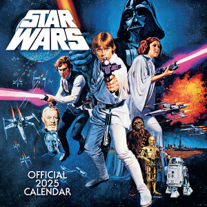 Star Wars Classic - 2025 Square Calendar  i gruppen MERCHANDISE / Merch / Film-Musikal hos Bengans Skivbutik AB (5563861)