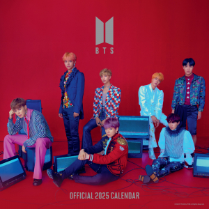 Bts - 2025 Square Calendar - Multi-Lang.. i gruppen MERCHANDISE / Merch / K-Pop hos Bengans Skivbutik AB (5563863)