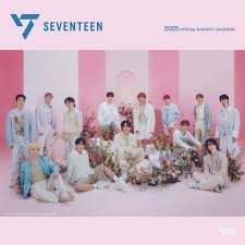 Seventeen - 2025 Square Calendar i gruppen MERCHANDISE / Merch / Nyheter / K-Pop hos Bengans Skivbutik AB (5563873)