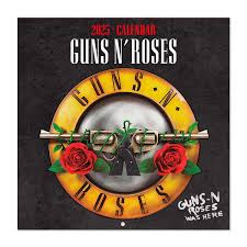 Guns N Roses  - 2025 30X30 Calendar i gruppen MERCHANDISE / Merch / Hårdrock hos Bengans Skivbutik AB (5563879)