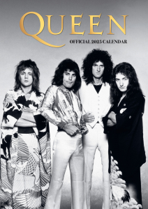 Queen - 2025 A3 Calendar i gruppen MERCHANDISE / Merch / Nyheter / Pop-Rock hos Bengans Skivbutik AB (5563883)