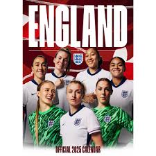 England Women's Football - 2025 A3 Calendar  i gruppen MERCHANDISE / Merch / Sport hos Bengans Skivbutik AB (5563885)