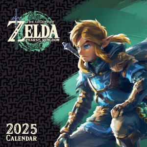 The Legend Of Zelda  - 2025 Square Calendar i gruppen MERCHANDISE / Merch / Nyheter / Spel hos Bengans Skivbutik AB (5563895)