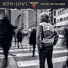 Bon Jovi  - 2025 Square Calendar i gruppen MERCHANDISE / Merch / Nyheter / Hårdrock hos Bengans Skivbutik AB (5563898)