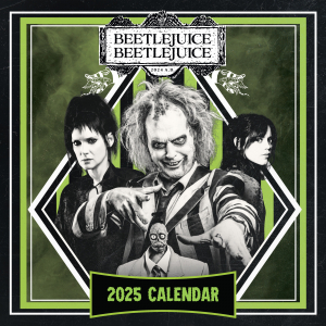 Beetlejuice 2 Movie - 2025 Square Calendar  i gruppen MERCHANDISE / Merch / Nyheter / Film-Musikal hos Bengans Skivbutik AB (5563899)