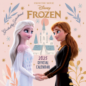 Disney Frozen  - 2025 Square Calendar i gruppen MERCHANDISE / Merch / Nyheter / Film-Musikal hos Bengans Skivbutik AB (5563917)