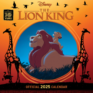 Lion King - 2025 Square Calendar i gruppen MERCHANDISE / Merch / Nyheter / Film-Musikal hos Bengans Skivbutik AB (5563918)